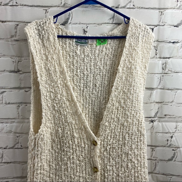 Separate scene vintage 100% acrylic vest - Picture 3 of 7